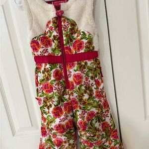 Obermeyer Kids Red I-Grow System Ski Suit